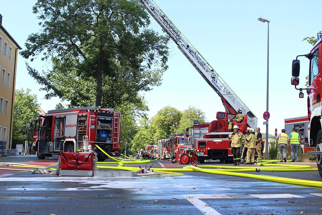 Wohnhausbrand in Bayreuth