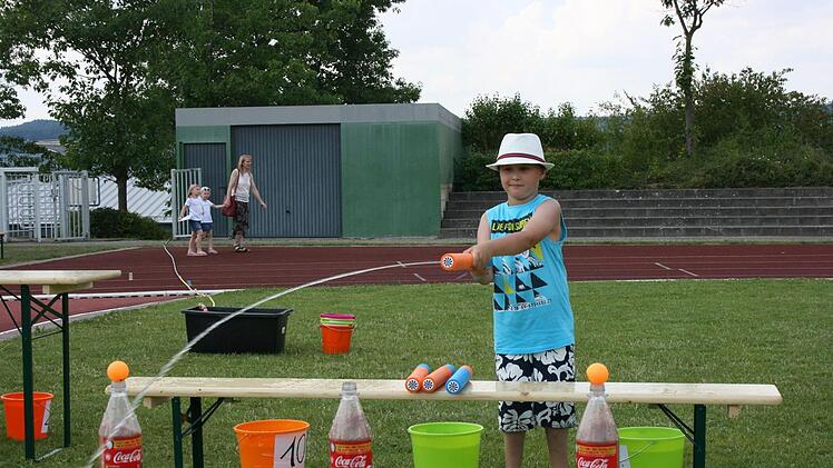 Luis Polivka war zielsicher.