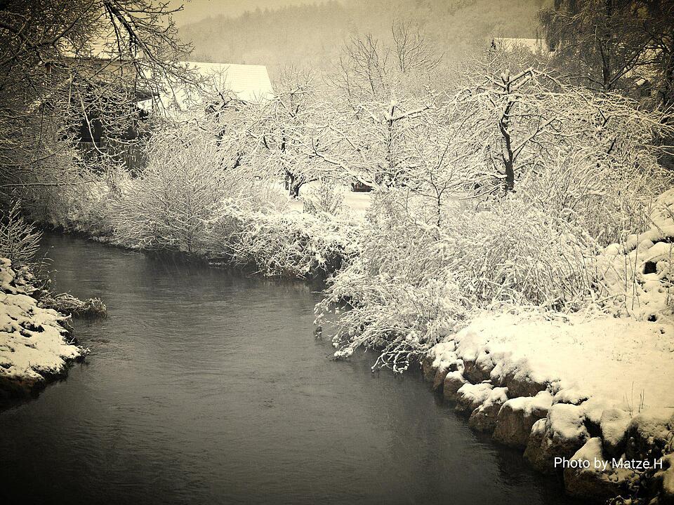 Schnee und Eis - Die schönsten Aufnahmen aus Franken