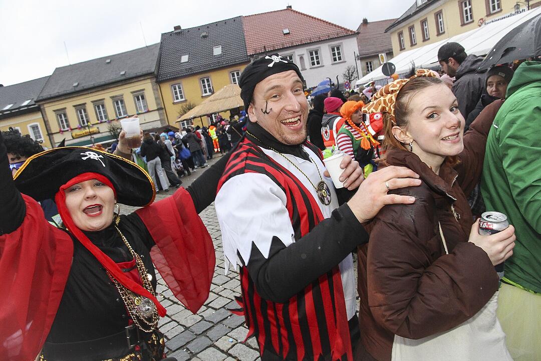 Narrentreiben in Stadtsteinach 2024