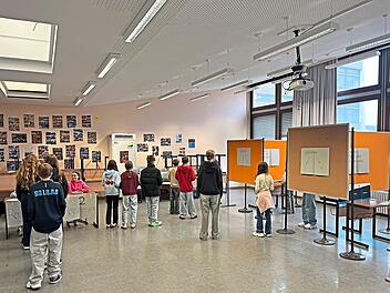 Das Wahllokal der Jakob-Kaiser-Realschule.Eva Reck