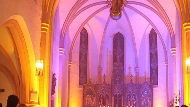 "Nacht der Lichter" in der Kirche "Unsere LIebe Frau" Foto: Sonny Adam