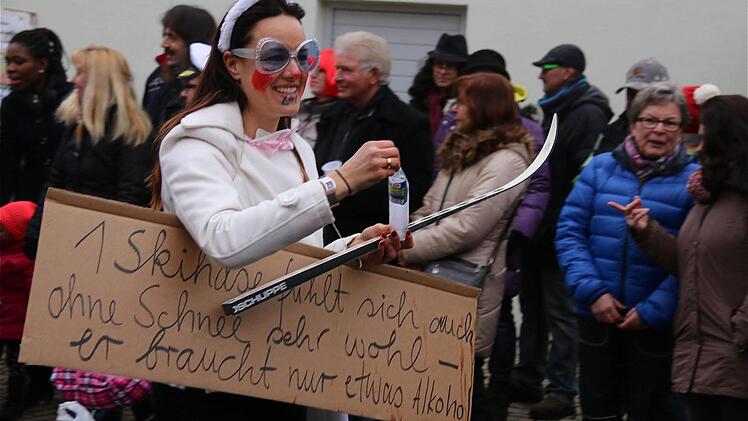 Faschingsumzug in Sulzthal Foto: .Gerd Schaar