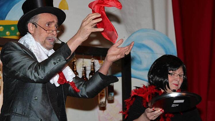 Beim Maßbacher Büttenabend in der Lauertalhalle. Foto: Dieter Britz