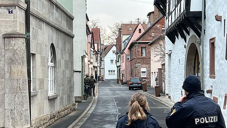 SEK-Einsatz in Karlstadt