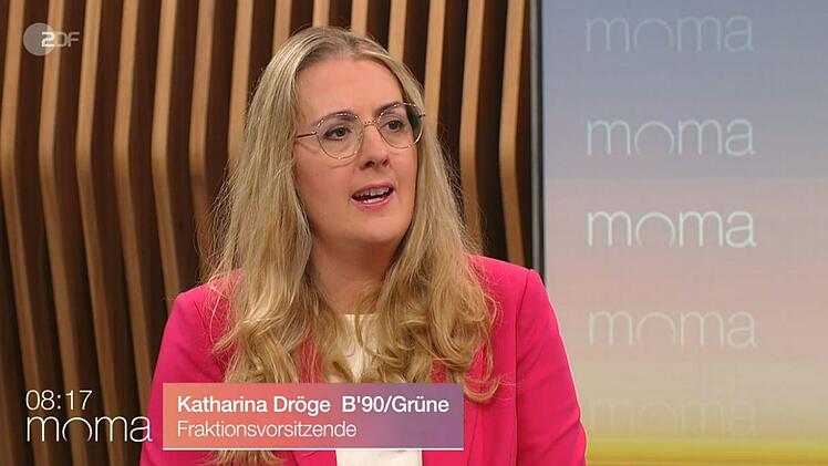 Katharina Dröge hat im ZDF-"Morgenmagazin" über die Migrationspolitik gesprochen.