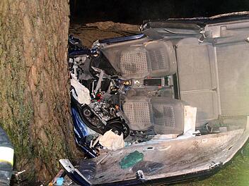 Die Freiwilligen Kräfte der Feuerwehren Baiersdorf und Wellerstadt wurden am Sonntagabend um 22 Uhr alarmiert. Alle Fotos: Michael Busch