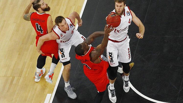 Spitzenduell in der BBL am Sonntagabend: Brose Bamberg empf&auml;ngt Ratiopharm Ulm. Foto: Daniel L&ouml;b / Loeb