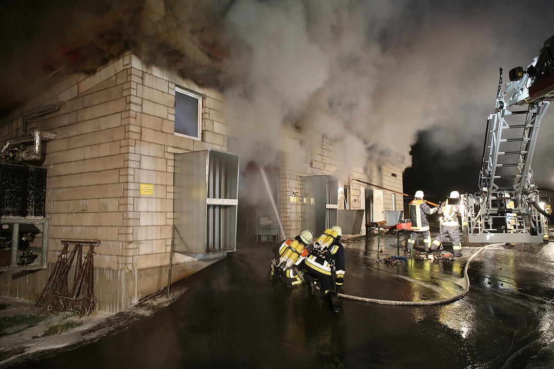 Feuerwehr kann Explosion verhindern