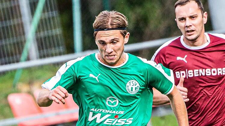 TSV-Neuzugang Finn Habel (links). Foto: Alexander Muck