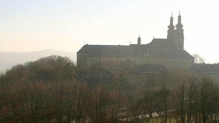 Kloster Banz - vom Altbaiern Dientzenhofer geplant und von Tiroler Fachleuten ausgeführt: Günter Dippold wird im nächsten Jahr in Banz über die Geschichte der Gastarbeiter in der Zeit des Barock sprechen, die Franken mit sehenswerten Gebäuden bereicherten. Foto: Matthias Einwag