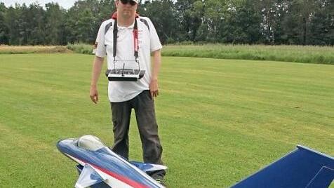 Auch Weltmeister Wolf Fickenscher aus Neuenmarkt wird beim Schauflugtag mit dabei sein.