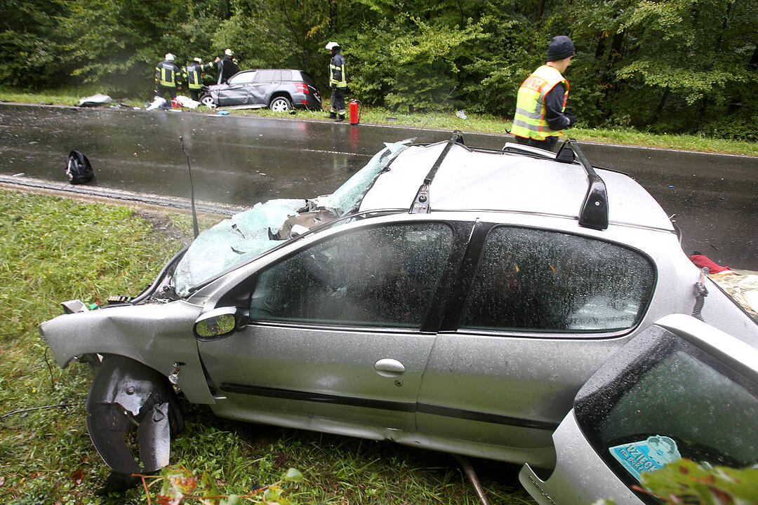 Tödlicher Auto-Zusammenstoß in Oberhaid im Landkreis Bamberg