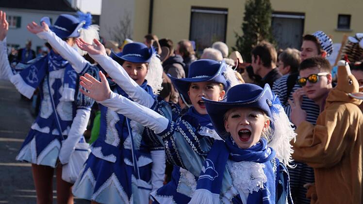 Faschingszug Elfershausen  Foto: Gerd Schaar