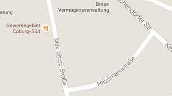 Bei Google-Maps wurde die Von-Schultes-Stra&szlig;e schon gel&ouml;scht.  Quelle: Google Maps