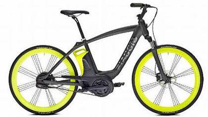 Die Zukunftsvision von Piaggio verwandelt das E-Bike in einen Personal Trainer.  Foto: djd/Piaggio