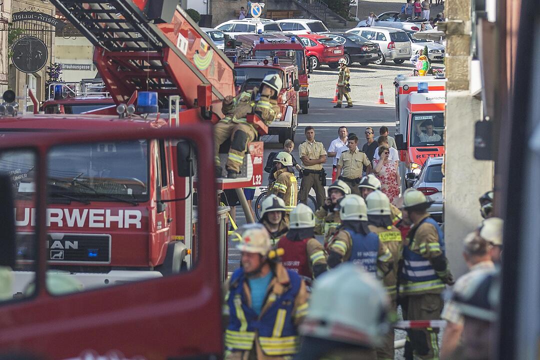 Zeil: Dachstuhlbrand in Altstadt