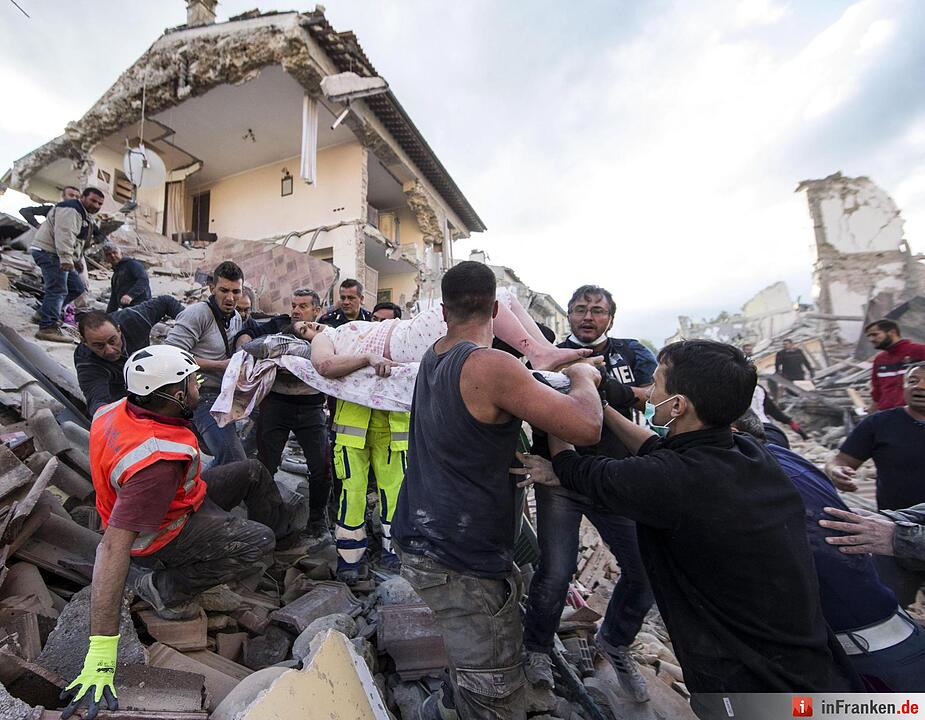Schweres Erdbeben in Italien