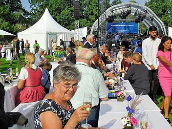 Rosalinde Heider, die Kreisvorsitzende der Arbeiterwohlfahrt, war zum Bürgerfest des Bundespräsidenten in Berlin eingeladen. Unser Bild zeigt sie im Schloss Bellevue. Foto: Dieter Heider