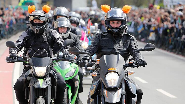 Impression vom Motorrad-Korso