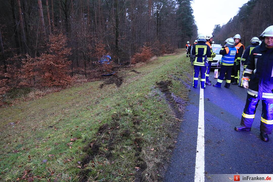 Unfall zwischen Bamberg und Geisfeld