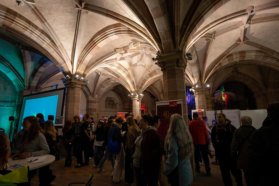 Nürnberg erstrahlte in BLAU.