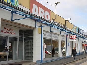 Seit Kurzem geschlossen: Die Aro-Fililale im E-Center in der Kissinger Straße. Foto: Markus Reeh
