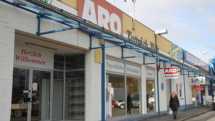 Seit Kurzem geschlossen: Die Aro-Fililale im E-Center in der Kissinger Straße. Foto: Markus Reeh