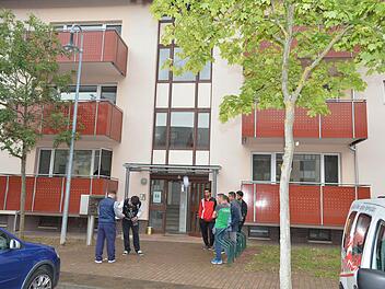 Eine weitere Aufnahmeeinrichtung wird es neben dem "Balkanzentrum" (Bild) auf dem Gelände der Bamberger US-Kaserne nicht geben. Zumindest vorerst.  Foto: Ronald Rinklef