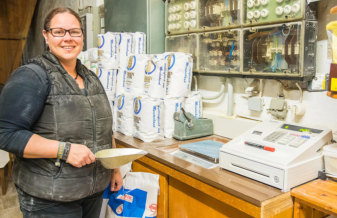 Besuch in der Schaubm&uuml;hle