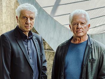 Ivo Batic (Miroslav Nemec, rechts) und Franz Leitmayr (Udo Wachtveitl) ermitteln im Zweiteiler "Tatort: Unverg&auml;nglich" ein letztes Mal.