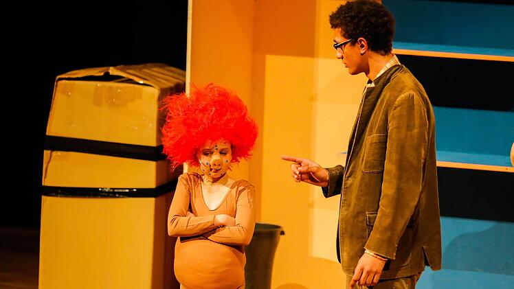 Das Sams-Musical im Joseph-Keilberth-Saal der Konzerthalle. Foto: Matthias Hoch
