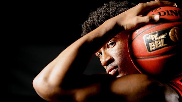 Kameron Taylor war in der vergangenen Saison der zweiteffektivste Spieler der ungarischen Liga und will nun auch in der Bundesliga durchstarten. Foto: Daniel L&ouml;b