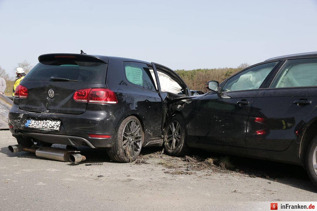 Auffahrunfall auf der A3 bei Heßdorf