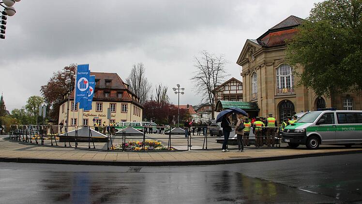 Demonstrationen in Bad Kissingen. Foto: Benedikt Borst