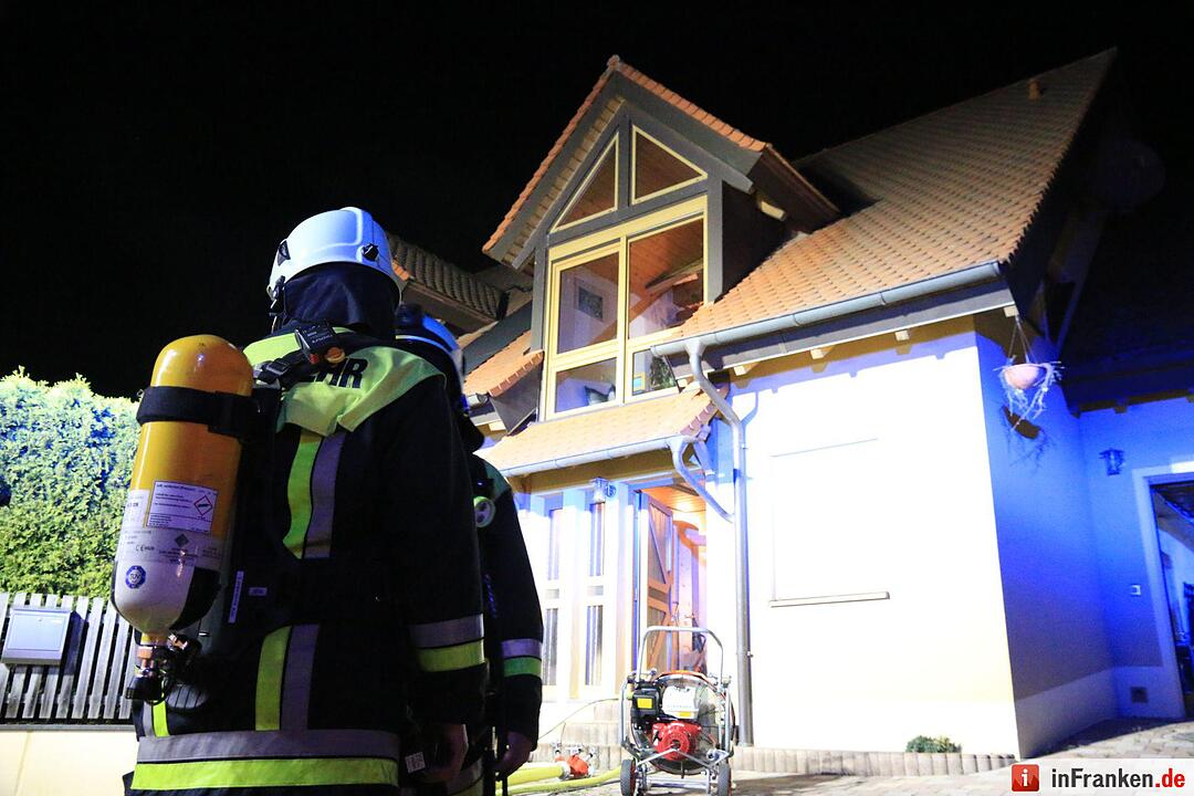 Brand in Roßdorf am Forst
