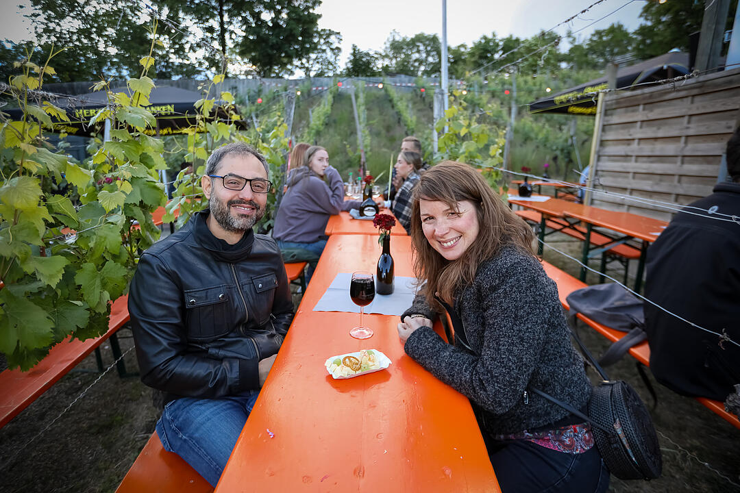 Weingenuss in wunderschöner Atmosphäre