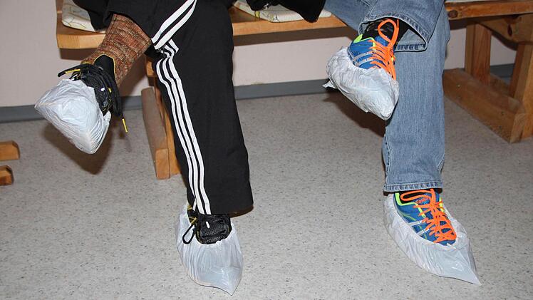 Sie sind als Kurgäste in der Stadt.