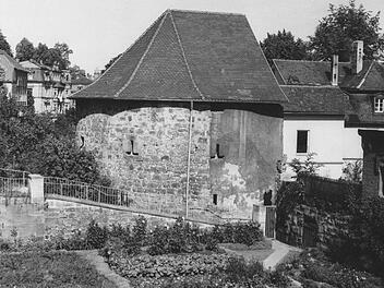 Vor 60 Jahren sah der Heilingschwertturm so aus. Stadtarchiv