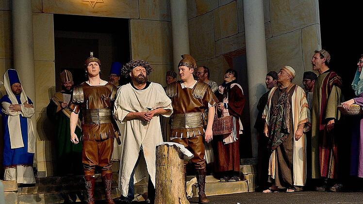 Jesus wird gegeißelt. Foto: Ratomir Radomirovic