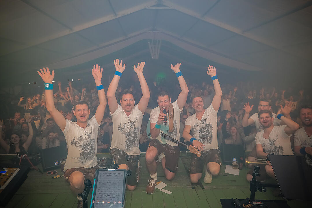 Es herrschte beste Stimmung beim Bierfest!