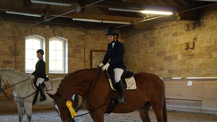 Hoch zu Roß bewies der Reiternachwuchs sein Können. Foto: Julika Lipsius