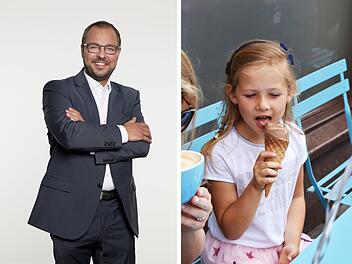 Coburger Landrat mit verrückter Eis-Wette - 2500 Kugeln für Kinder und Jugendliche