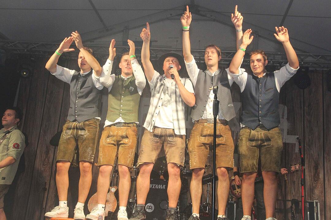Endlich wieder Weinfest in Abtswind.