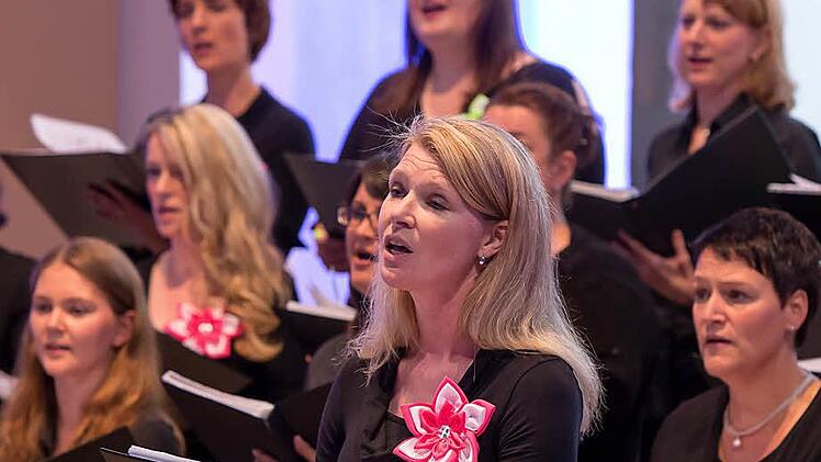 Impressionen vom Jubiläumskonzert des "Vocalensembles Coburg" in der MorizkircheFoto: Albert Höchstädter