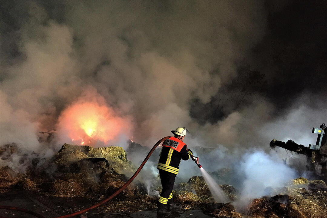 Großbrand in Ochsenfurt