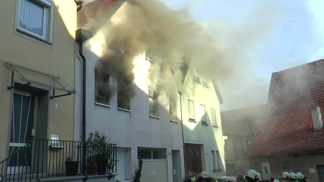 Haßfurt: Haus nach Brand unbewohnbar