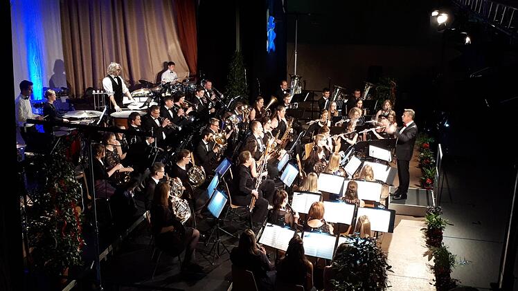 Beim Jahreskonzert des Musikvereins Heroldsbachprivat