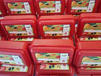 So sieht die Lunchi-Frühstücksbox aus.