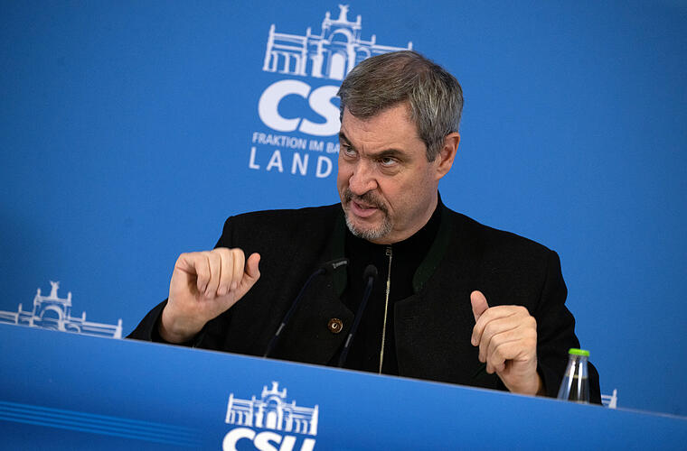 CSU auf Kloster Banz: Söder will weniger Bundesländer und mehr Hymnen